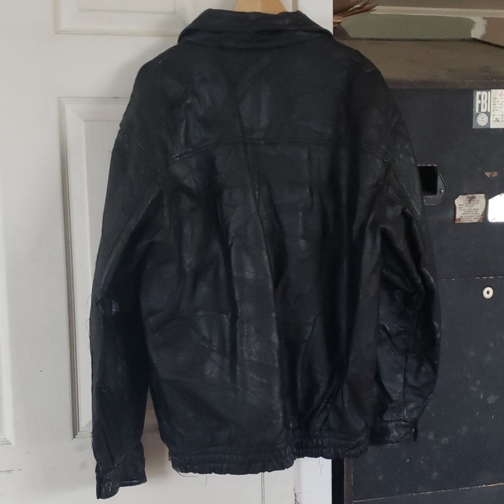 Leather Bomber - image 2